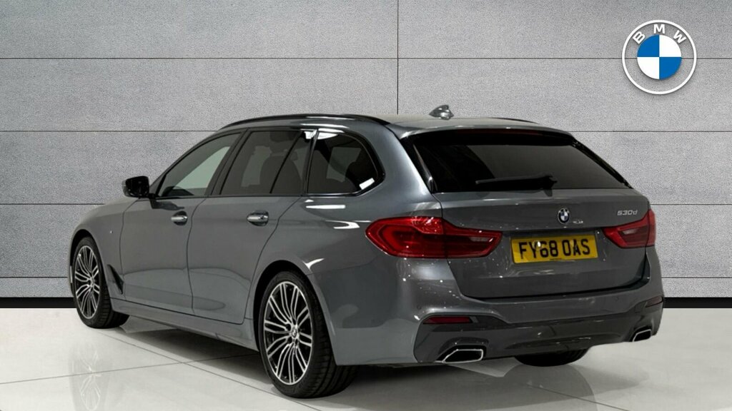 BMW 5 Series 530D M Sport Touring FY68OAS #4
