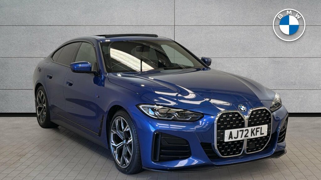 BMW 4 Series Gran Coupe 420D Xdrive M Sport Gran Coupe Blue