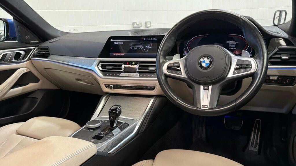 BMW 4 Series Gran Coupe 420D Xdrive M Sport Gran Coupe Blue #6