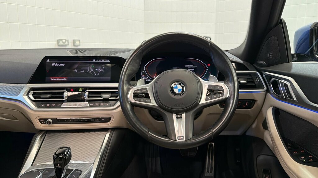 BMW 4 Series Gran Coupe 420D Xdrive M Sport Gran Coupe Blue #5