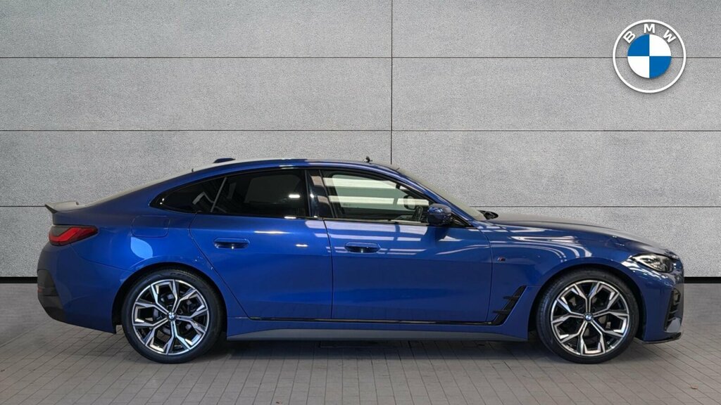 BMW 4 Series Gran Coupe 420D Xdrive M Sport Gran Coupe Blue #3