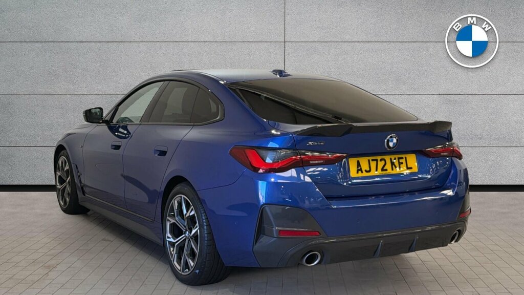 BMW 4 Series Gran Coupe 420D Xdrive M Sport Gran Coupe Blue #2