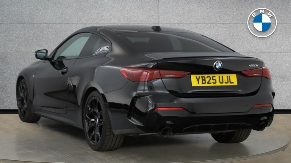 BMW 4 Series Gran Coupe 420I M Sport Coupe YB25UJL Black #4
