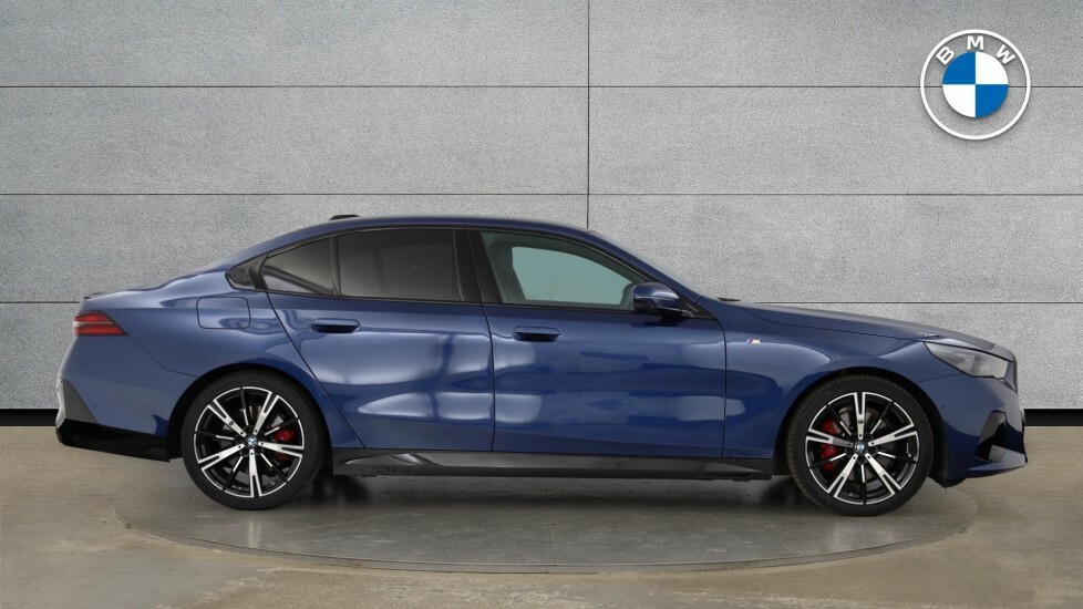 BMW 5 Series 520I M Sport Pro Saloon YA25FZJ Blue #6
