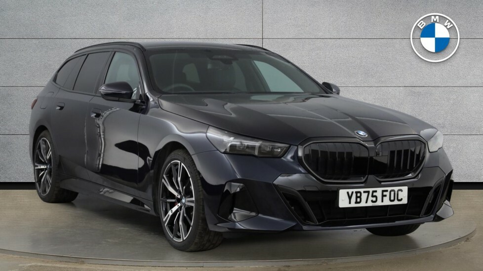 BMW 5 Series 520I M Sport Pro Touring YB75FOC Black #2
