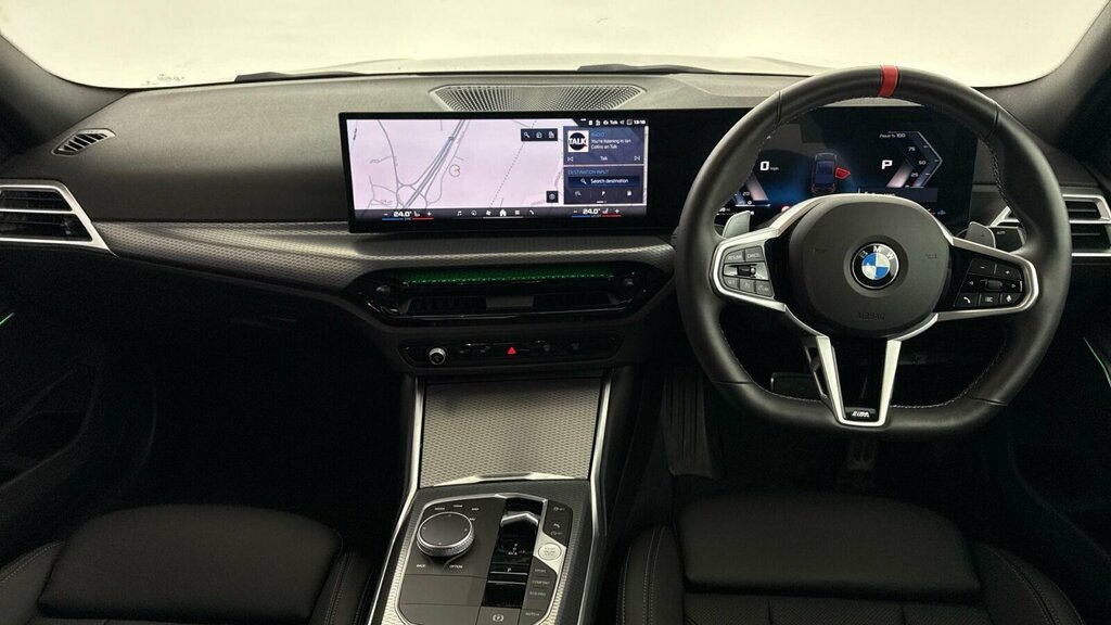 BMW 3 Series M340i Xdrive Saloon YJ75UDK Black #4
