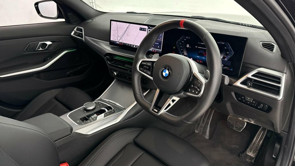 BMW 3 Series M340i Xdrive Saloon YJ75UDK Black #6
