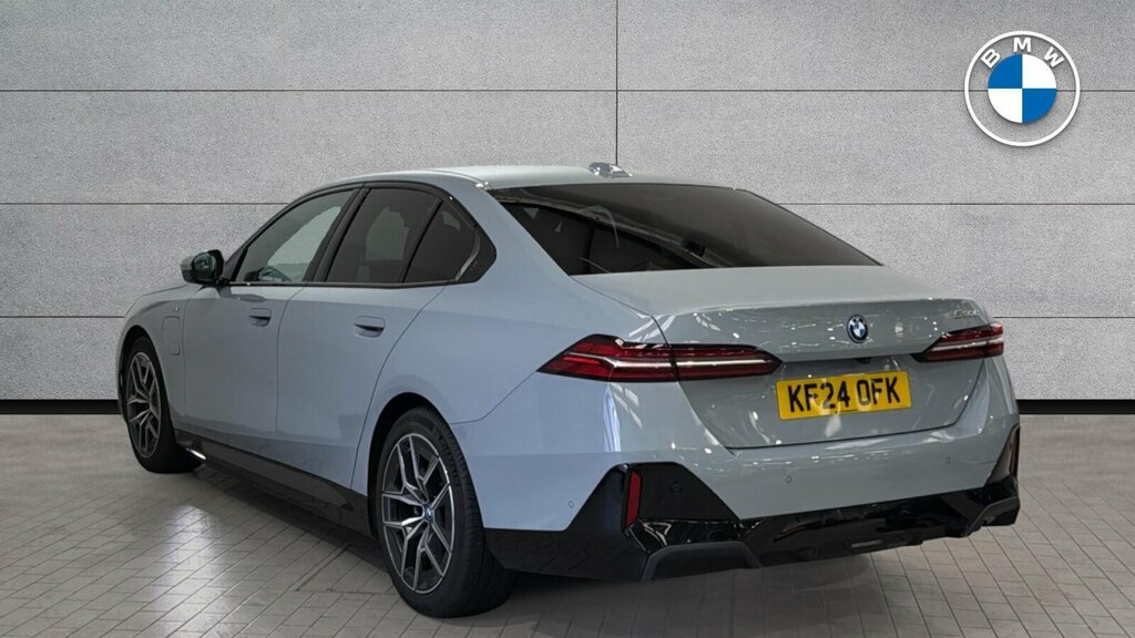 BMW 5 Series 530E M Sport Saloon KF24OFK Grey #4