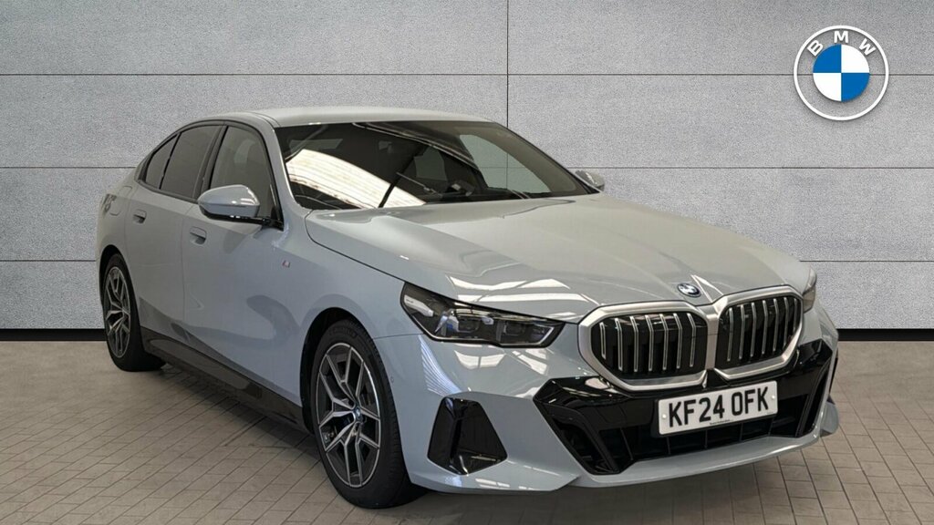BMW 5 Series 530E M Sport Saloon KF24OFK Grey #2