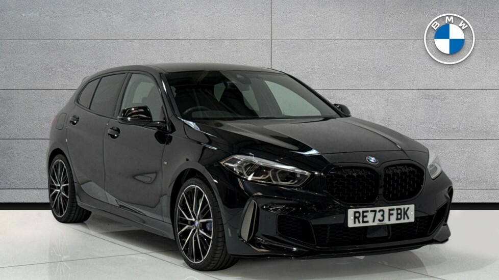 BMW 1 Series M135i Xdrive RE73FBK Black #2