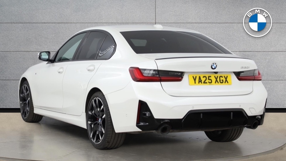 BMW 3 Series 320I M Sport Saloon YA25XGX White #3