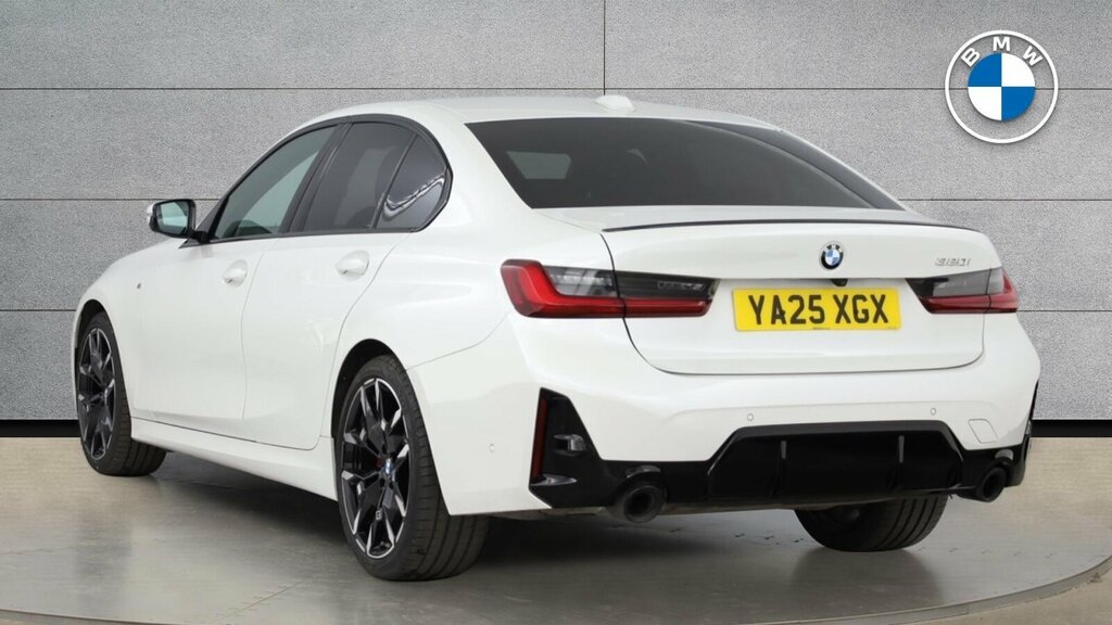 BMW 3 Series 320I M Sport Saloon YA25XGX White #4