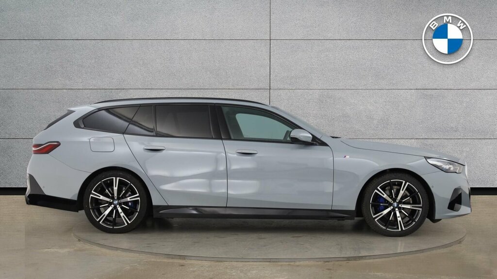 BMW 5 Series 520I M Sport Touring YB25AEE Grey #3
