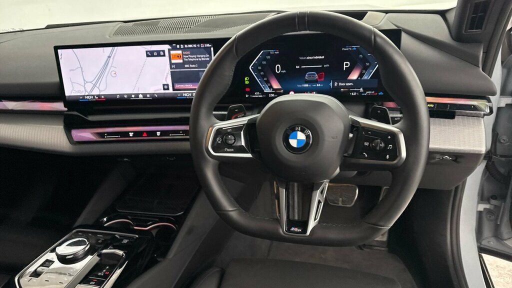 BMW 5 Series 520I M Sport Touring YB25AEE Grey #5