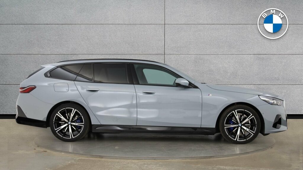 BMW 5 Series 530E M Sport Touring YF75AEJ Grey #6