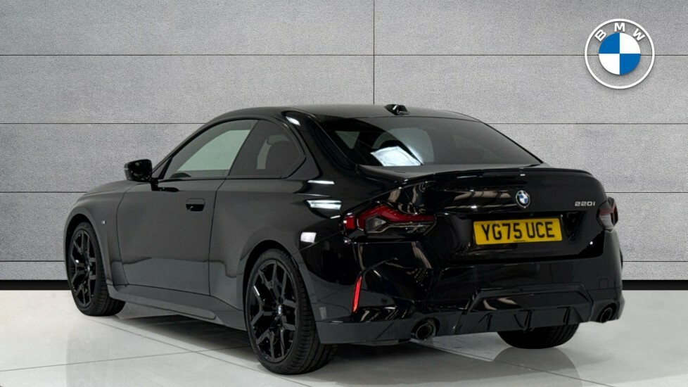 BMW 2 Series Gran Coupe 220I M Sport Coupe YG75UCE Black #4