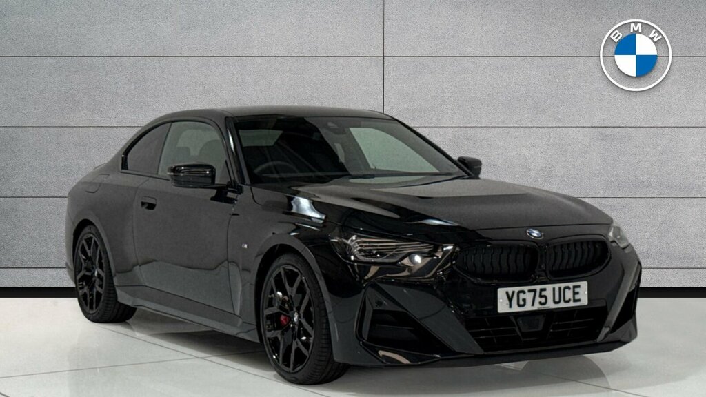 BMW 2 Series Gran Coupe 220I M Sport Coupe YG75UCE Black #2
