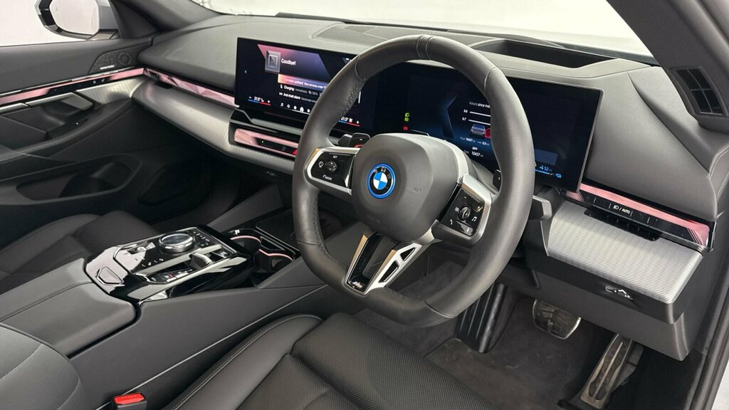 BMW 5 Series 530E M Sport Saloon YB25WRK Grey #6