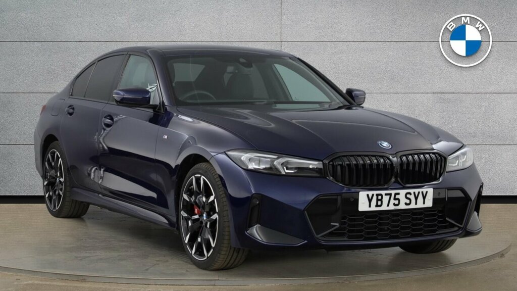 BMW 3 Series 330E M Sport Saloon Blue