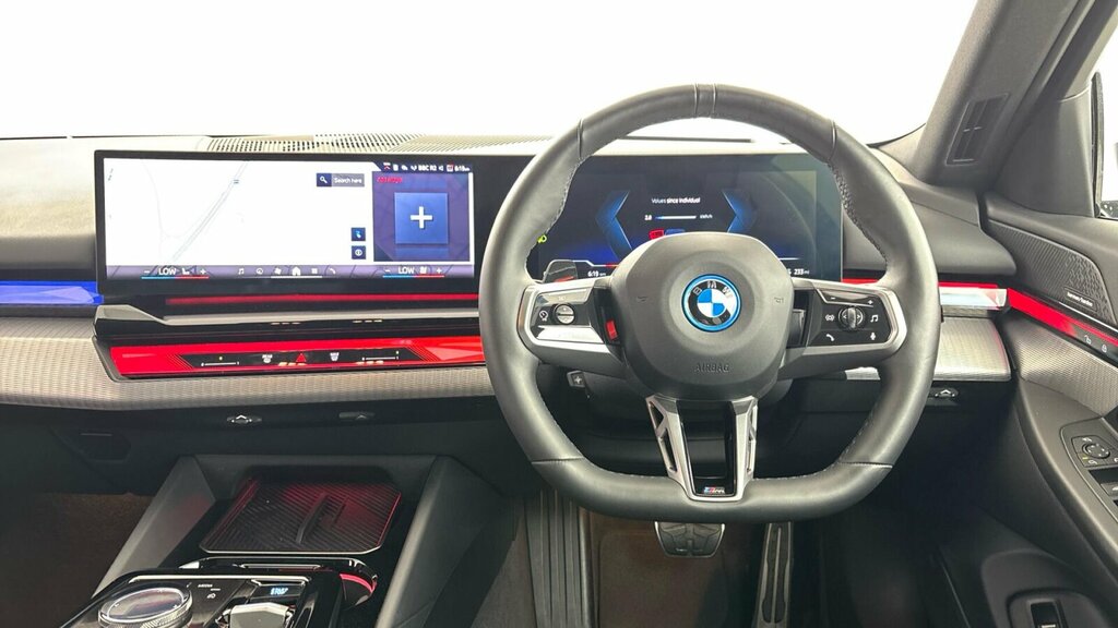 BMW i5 I5 Edrive40 M Sport Saloon YK74CAH Blue #5