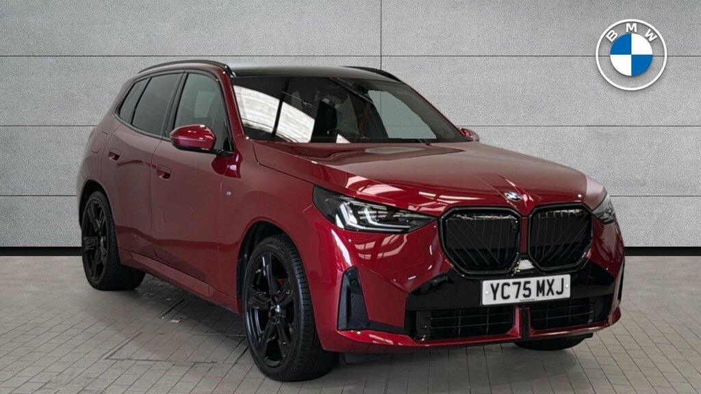 BMW X3 X3 30E Xdrive M Sport YC75MXJ Red #2