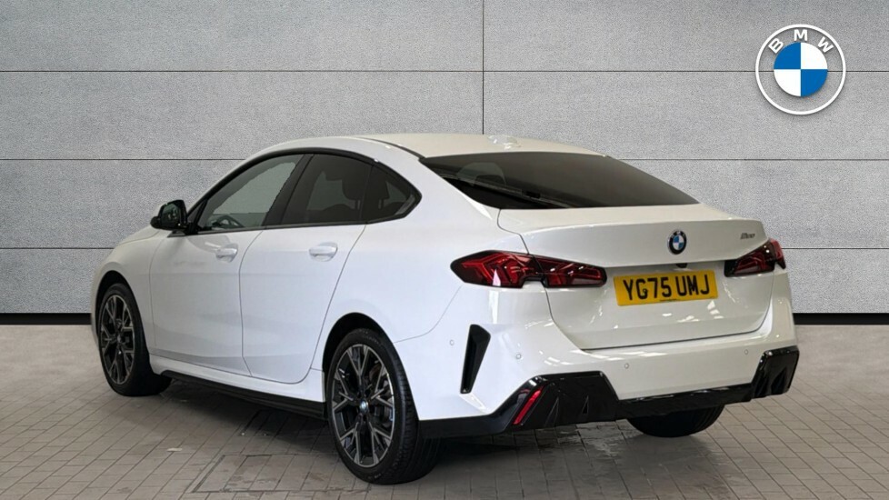 BMW 2 Series Gran Coupe 220 M Sport Gran Coupe YG75UMJ White #3