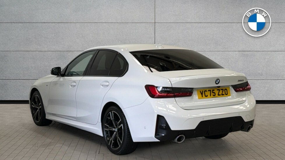 BMW 3 Series 320I M Sport Saloon YC75ZZO White #4