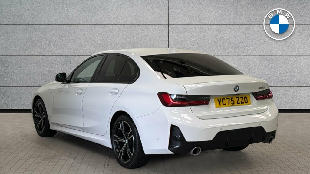 BMW 3 Series 320I M Sport Saloon YC75ZZO White #3