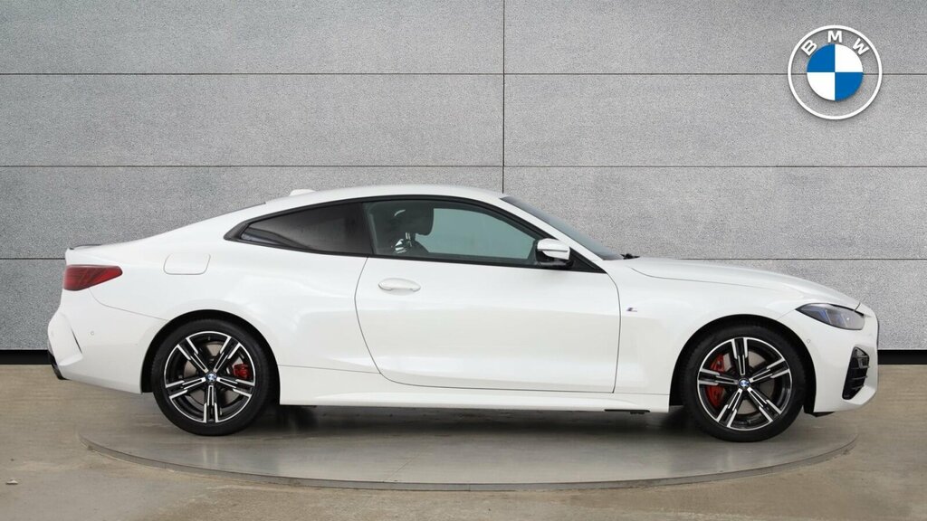 BMW 4 Series Gran Coupe 420I M Sport Coupe YE75KZF White #6