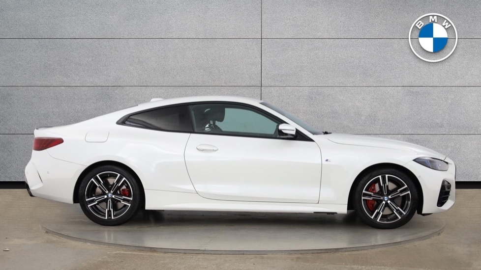 BMW 4 Series Gran Coupe 420I M Sport Coupe YE75KZF White #5