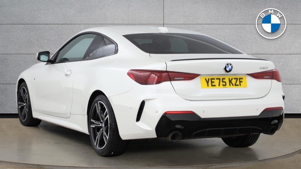 BMW 4 Series Gran Coupe 420I M Sport Coupe YE75KZF White #3