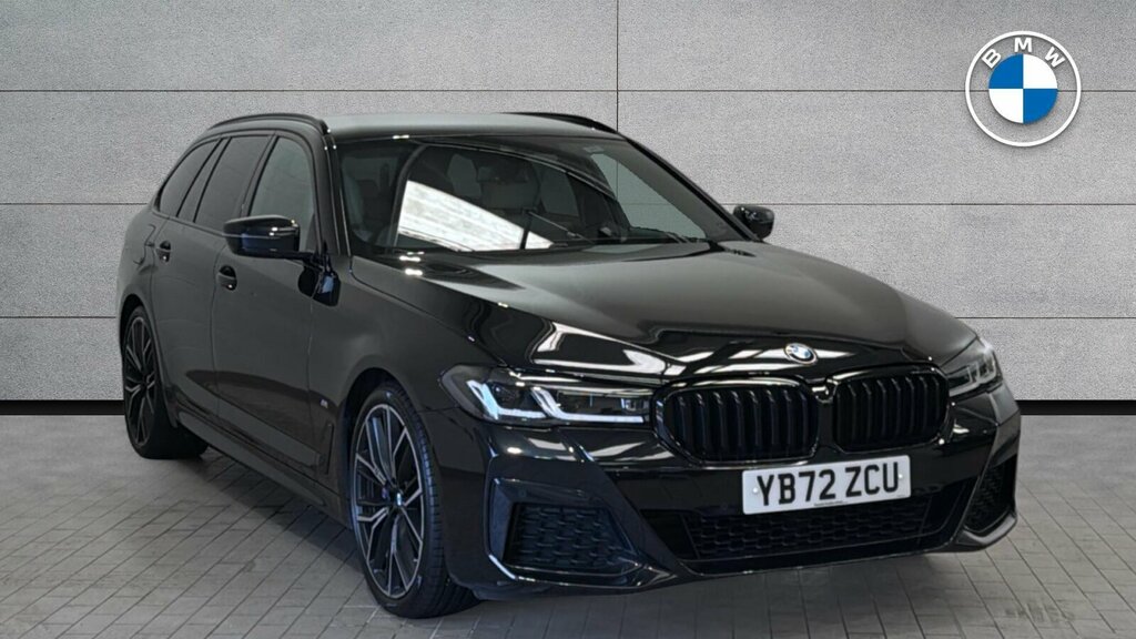 BMW 5 Series 520D M Sport Touring Black