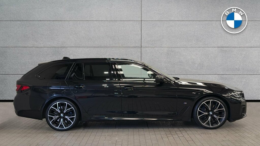 BMW 5 Series 520D M Sport Touring YB72ZCU Black #5