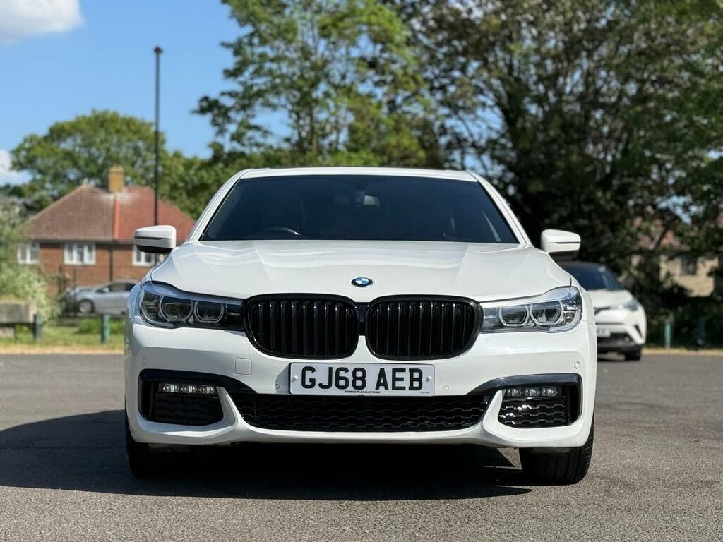 BMW 7 Series Saloon 3.0 730Ld M Sport Euro 6 Ss 20 GJ68AEB White #6