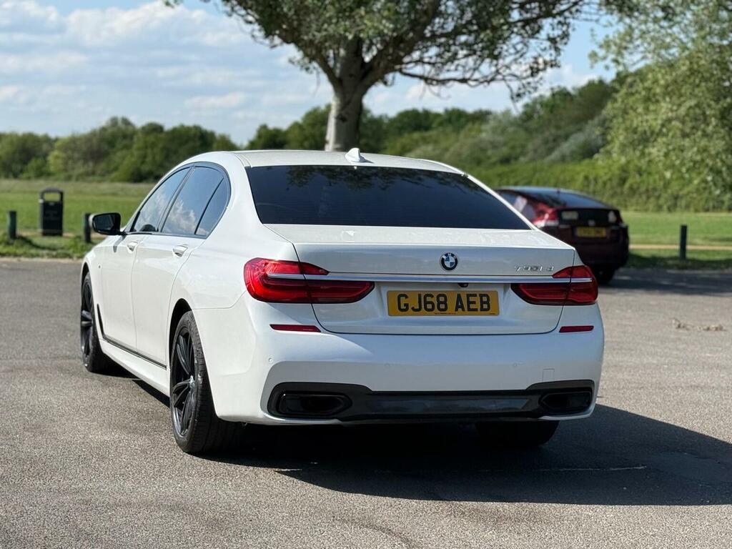 BMW 7 Series Saloon 3.0 730Ld M Sport Euro 6 Ss 20 GJ68AEB White #4