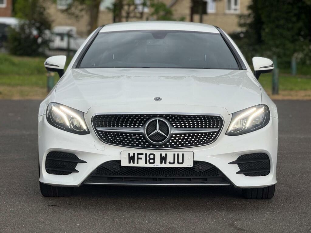 Mercedes-Benz E Class Coupe 2.0 E220d Amg Line G-tronic Euro 6 Ss WF18WJU White #6