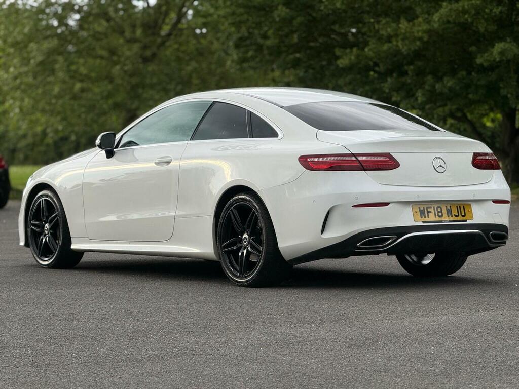 Mercedes-Benz E Class Coupe 2.0 E220d Amg Line G-tronic Euro 6 Ss WF18WJU White #4