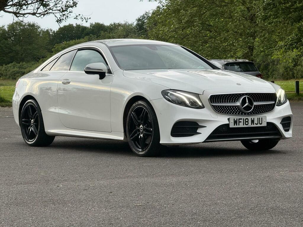 Mercedes-Benz E Class Coupe 2.0 E220d Amg Line G-tronic Euro 6 Ss White