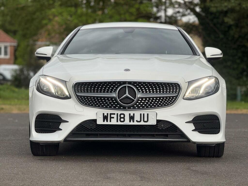 Mercedes-Benz E Class Coupe 2.0 E220d Amg Line G-tronic Euro 6 Ss WF18WJU White #2
