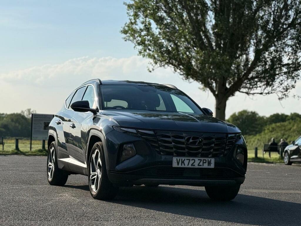 Hyundai Tucson Suv 1.6 H T-gdi Premium Euro 6 Ss 202 VK72ZPW Blue #4