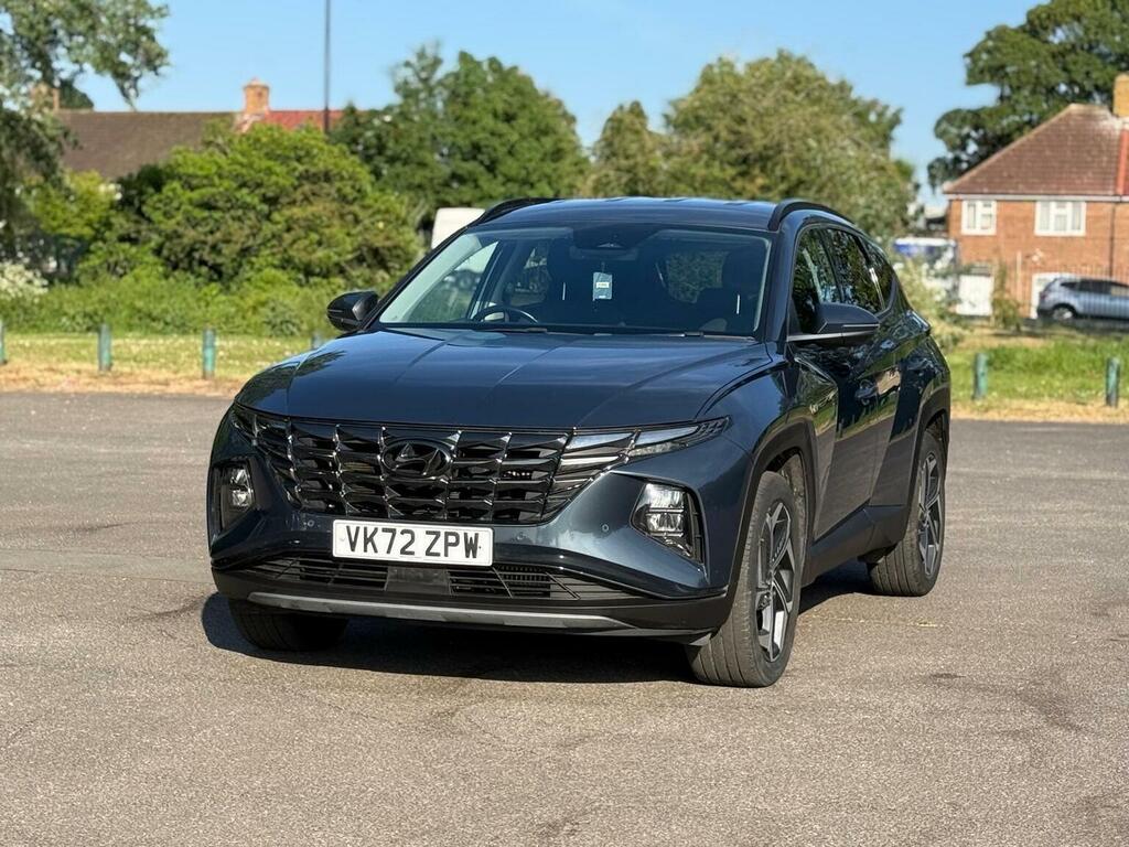 Hyundai Tucson Suv 1.6 H T-gdi Premium Euro 6 Ss 202 VK72ZPW Blue #3