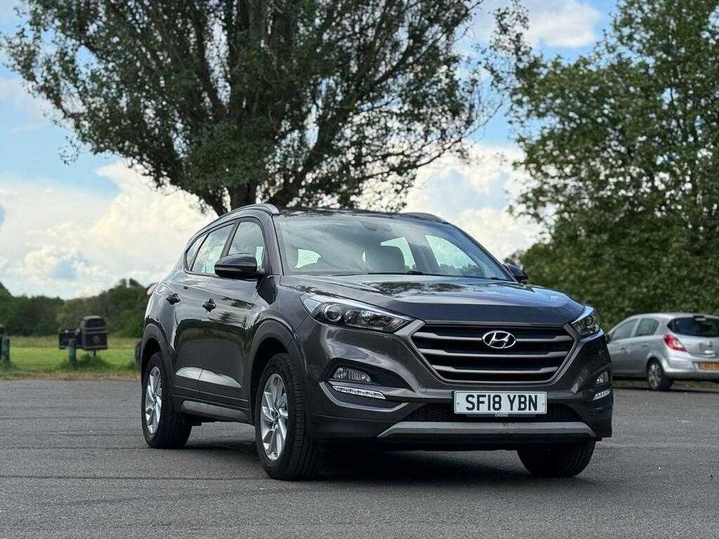 Hyundai Tucson Suv 1.6 Gdi Blue Drive Se Nav Euro 6 Ss 20 SF18YBN Grey #4