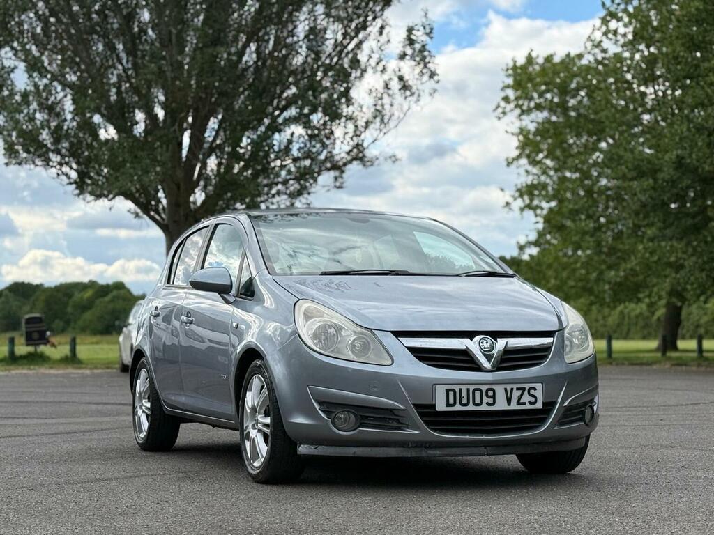 Vauxhall Corsa Hatchback 1.4I 16V Design Ac 200909 DU09VZS Silver #5
