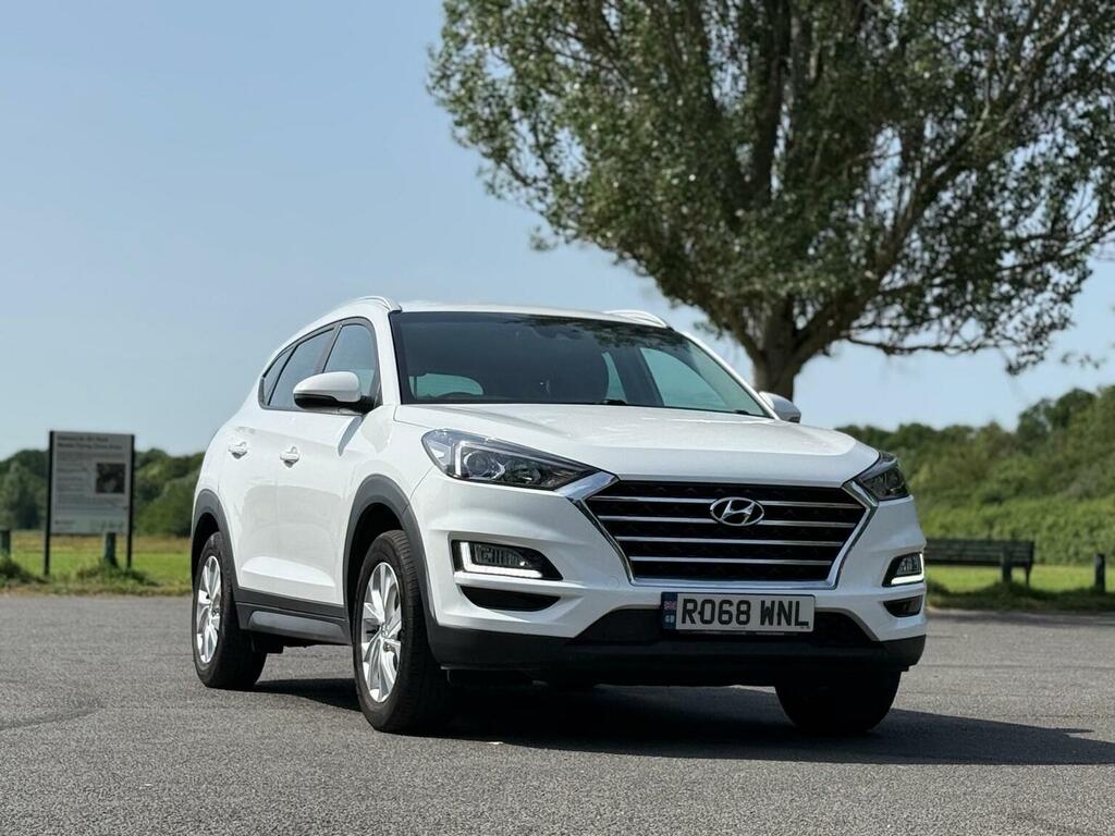 Hyundai Tucson Suv 1.6 Gdi Blue Drive Se Nav Euro 6 Ss 20 RO68WNL White #6