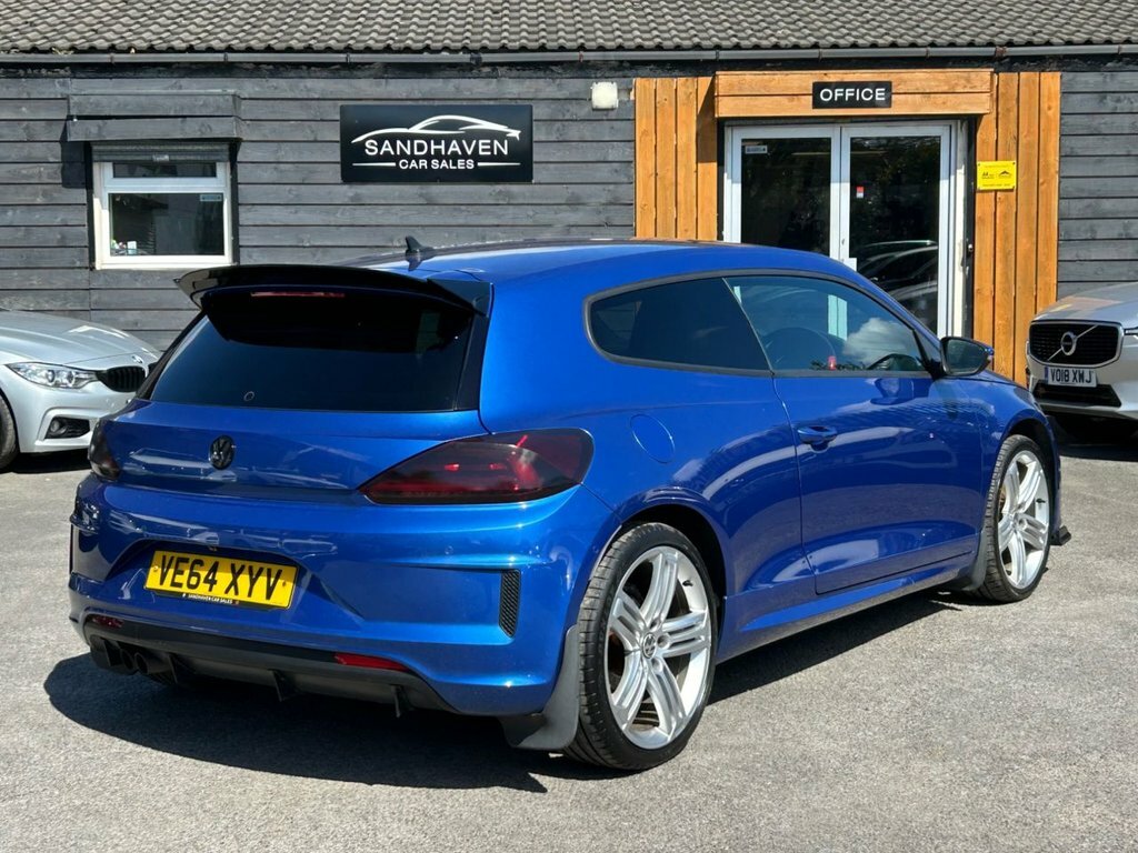 Volkswagen Scirocco 2L R-line VE64XYV Blue #4
