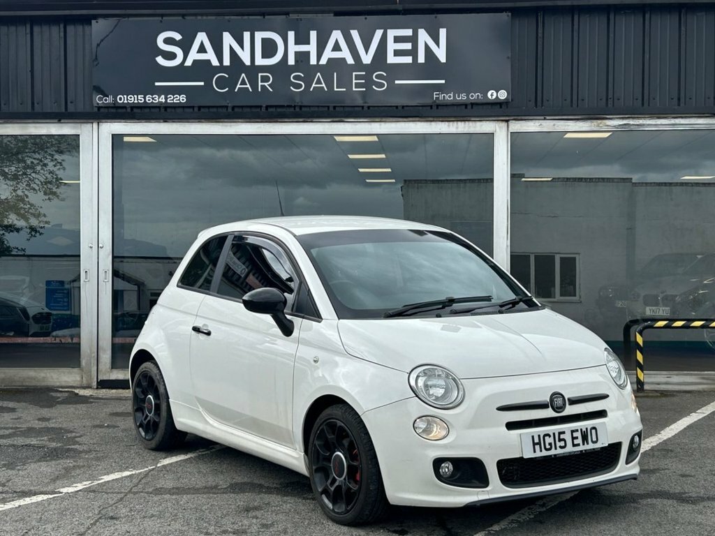 Fiat 500 0.9L S White