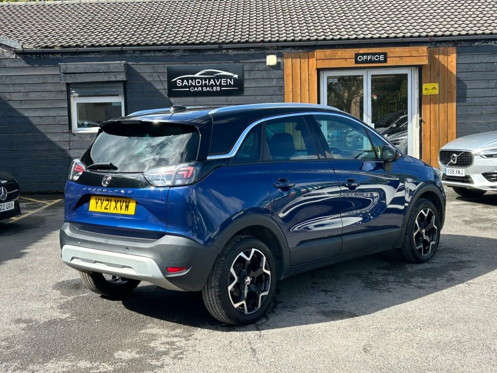 Vauxhall Crossland 1.2L Sri Nav YY21XVW Blue #4