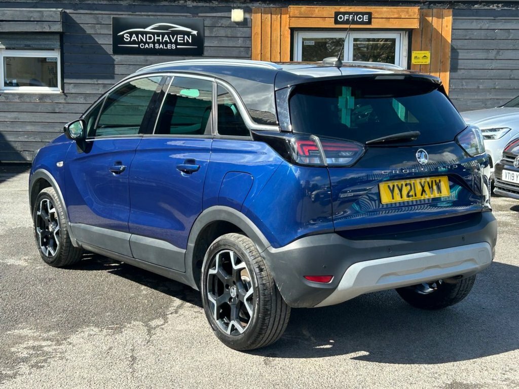 Vauxhall Crossland 1.2L Sri Nav YY21XVW Blue #2