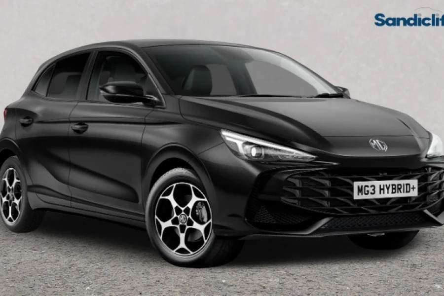 MG MG3 Mg3 1.5 Hybrid Trophy Hatchback FG75UWX Black #2