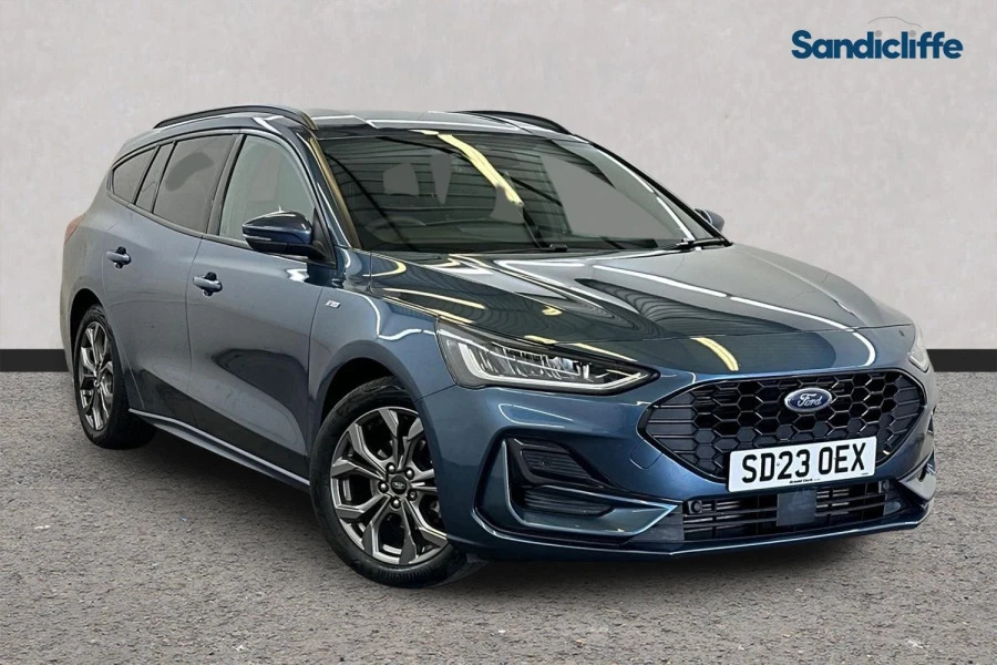 Ford Focus Focus St-line Design 1.0L Ecoboost 155Ps Mh Blue